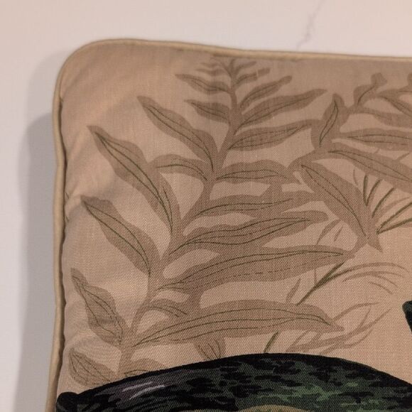 Red Breasted Merganser Decorative Pillow Rustic Cottage Lake Cabin - Picture 3 of 9